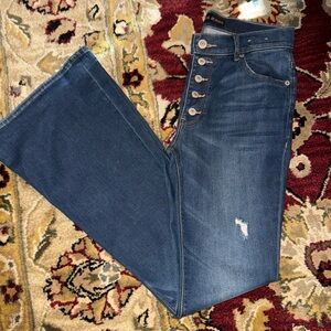 Express High Rise Bell Flare